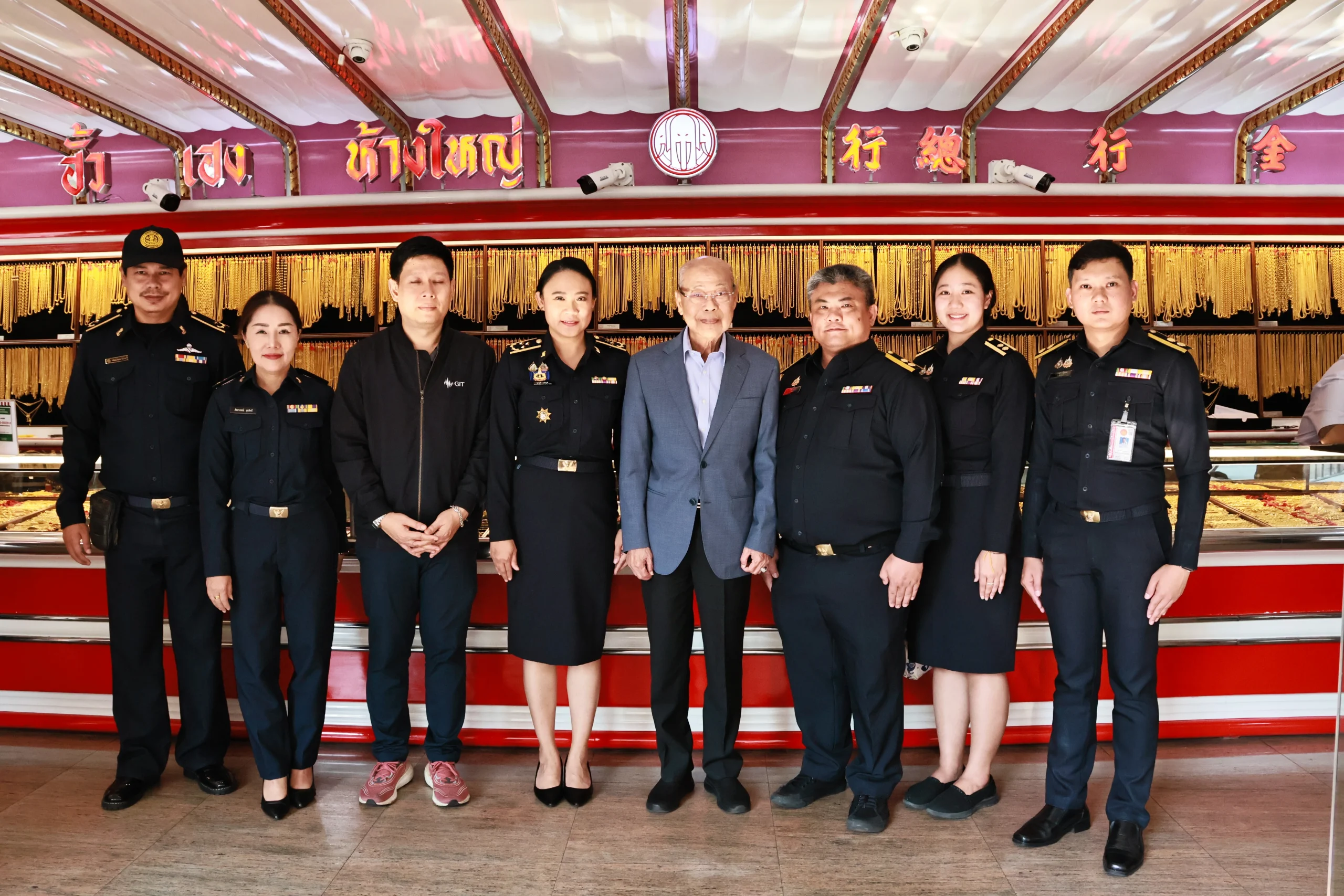 สมาคมฯ ให้การต้อนรับรองอธิบดีกรมการค้าภายใน ลงพื้นที่ตรวจสอบร้านทองช่วงเทศกาล