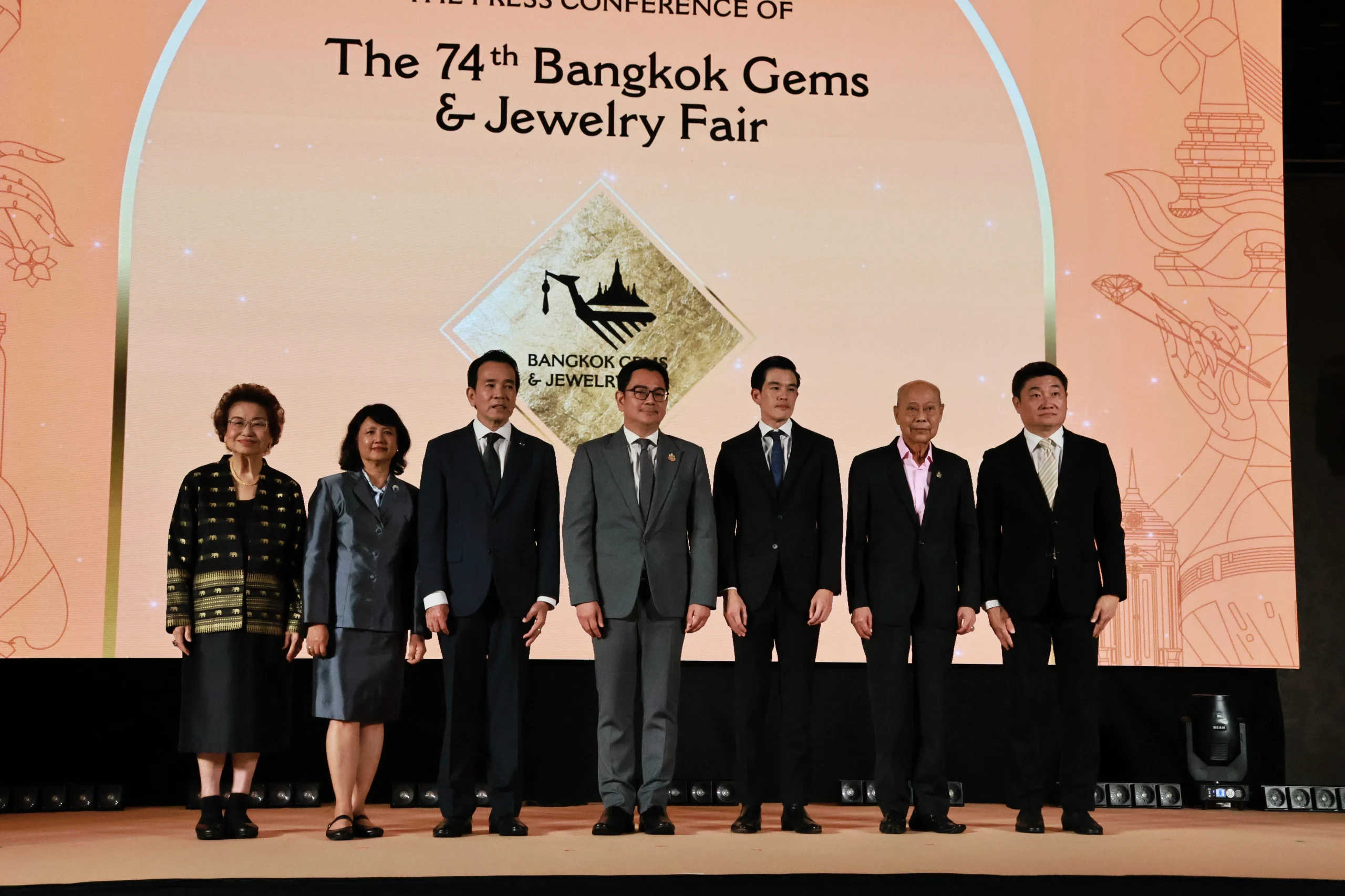 นายกสมาคมค้าทองคำ ร่วมงานแถลงข่าว Bangkok Gems & Jewelry Fair ครั้งที่ 74