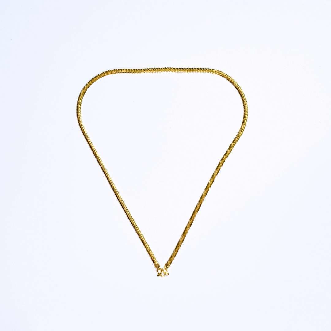 สร้อยคอลายแบน