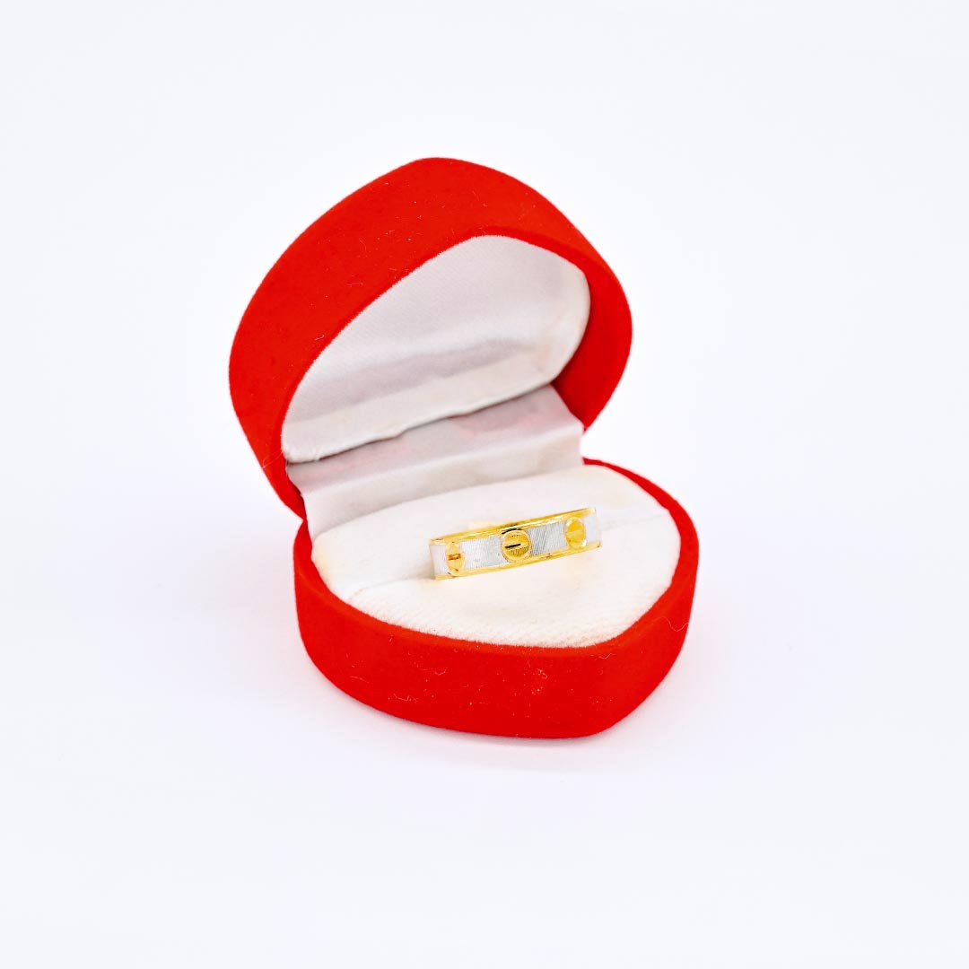 แหวนหัวน๊อตทูโทน