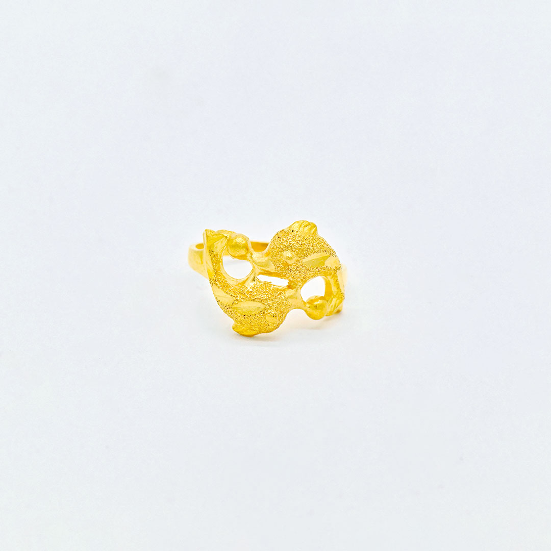 แหวนทองโลมาคู่