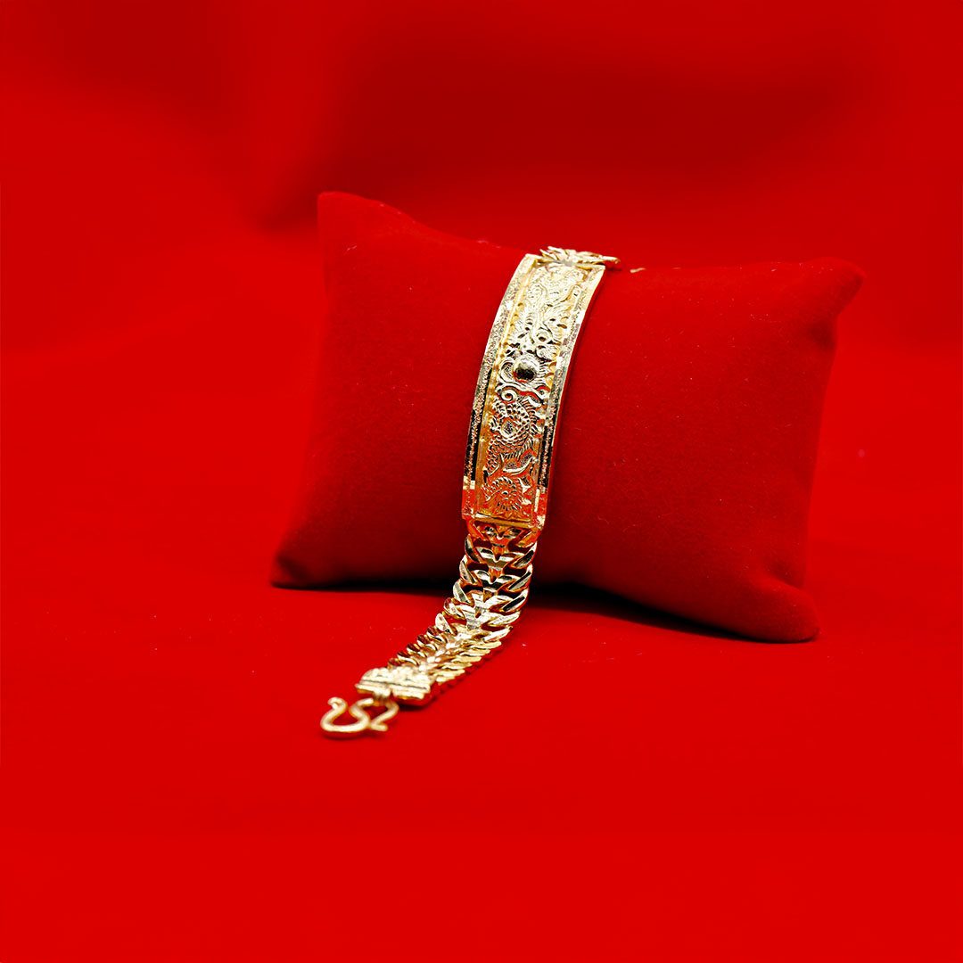 สร้อยข้อมือแบนตันเลสมังกร