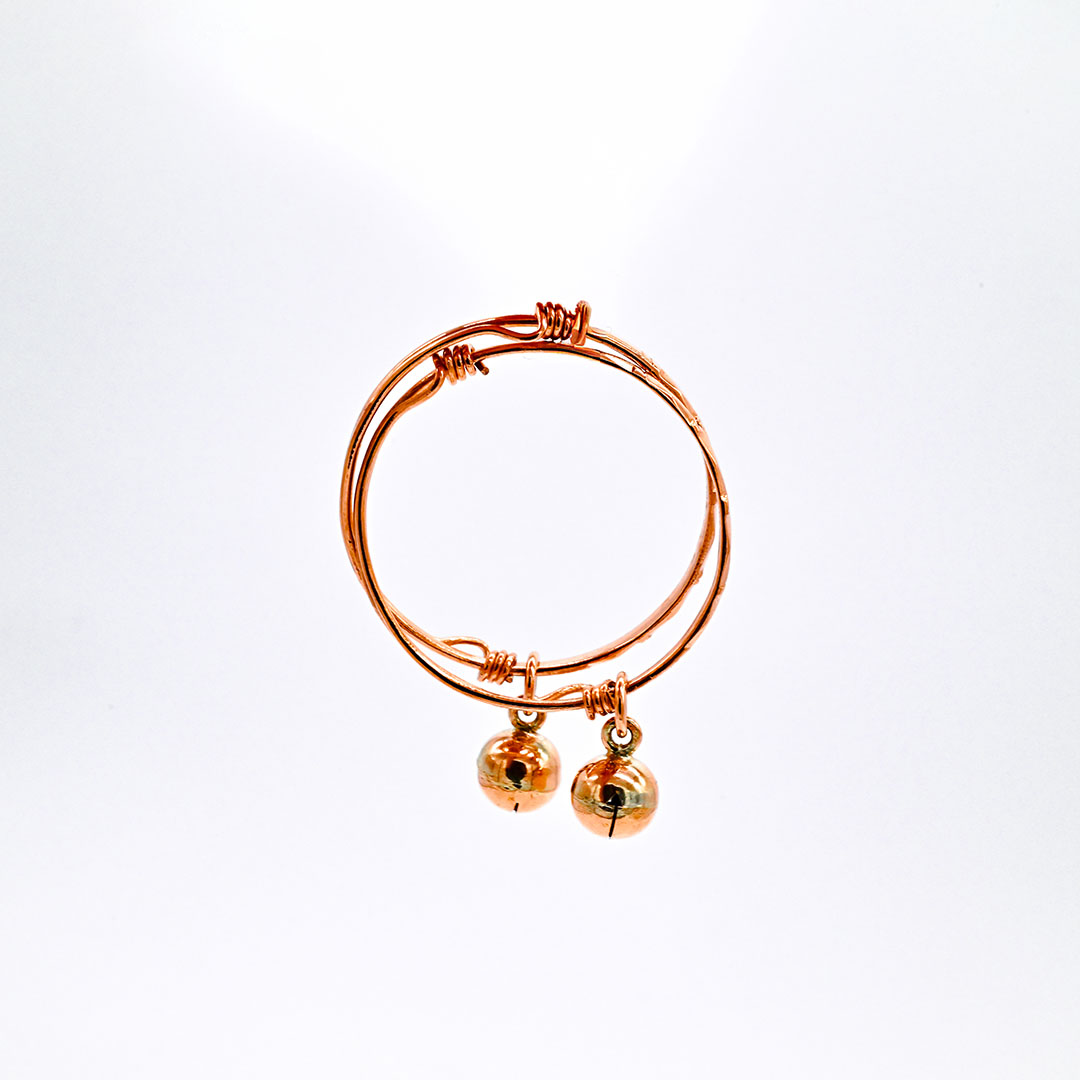 กำไลข้อเท้าเด็กนาก